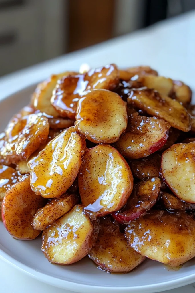 Slow Cooker Cracker Barrel Fried Apples