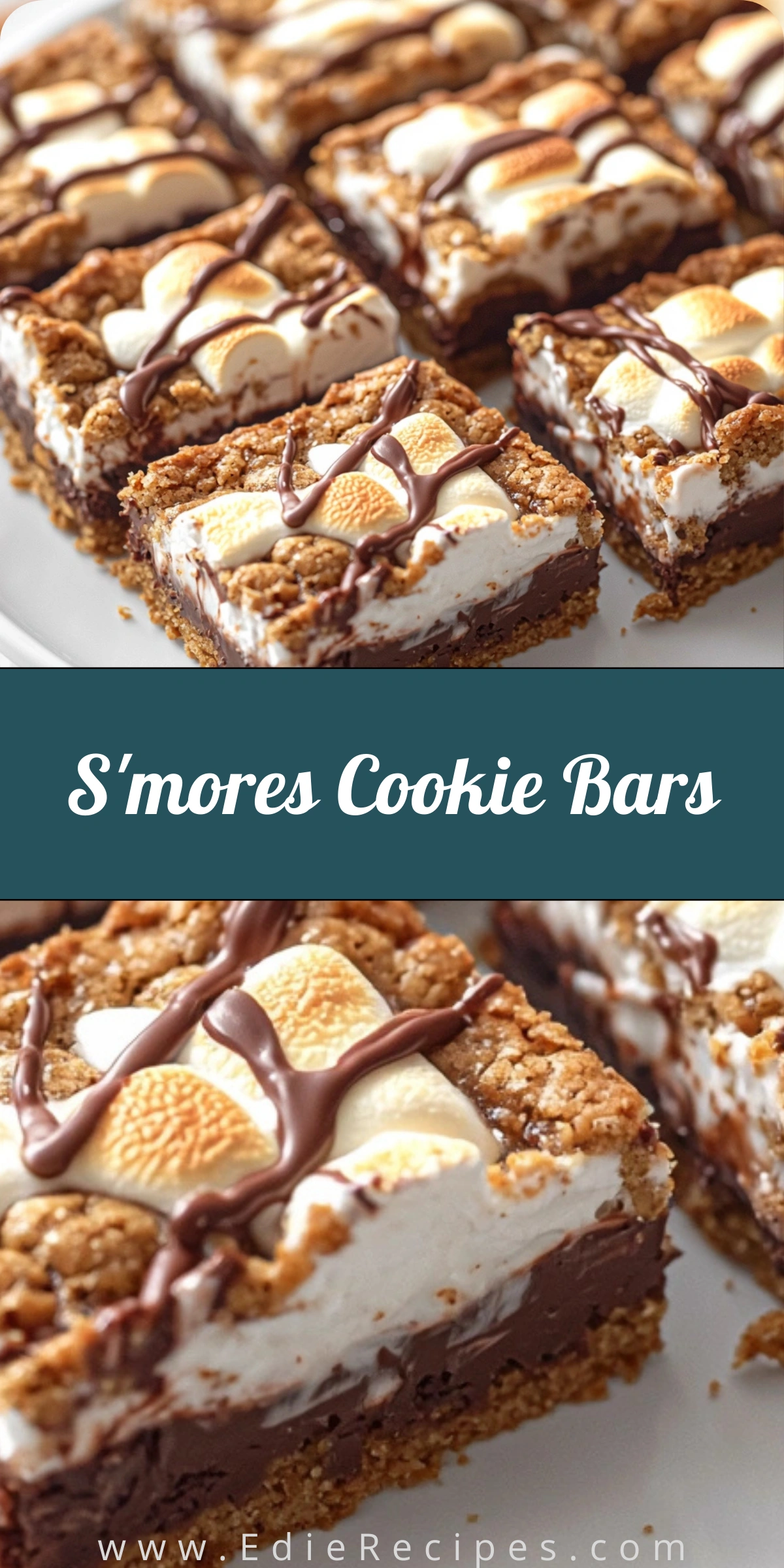 S'mores Cookie Bars