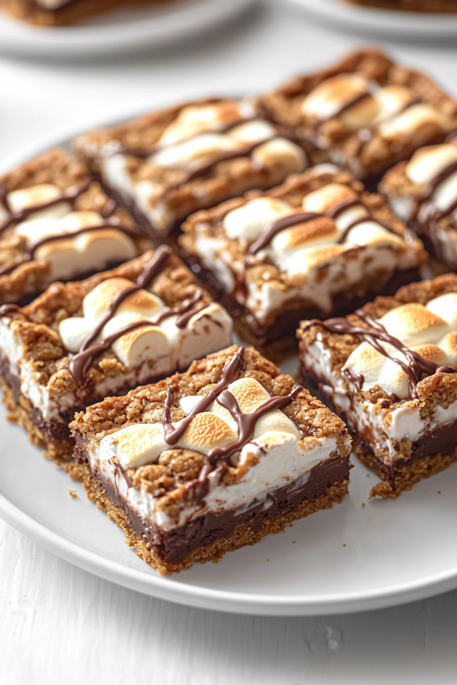 S'mores Cookie Bars