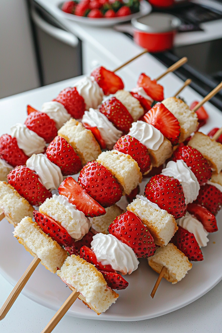 Strawberry Shortcake Kabobs