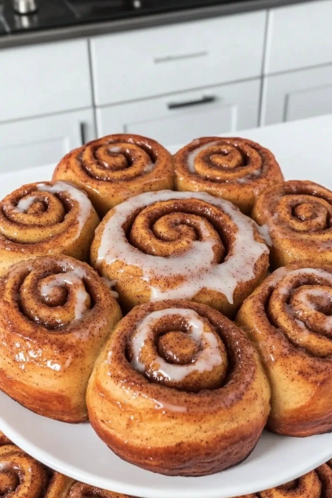 Apple Butter Cinnamon Rolls