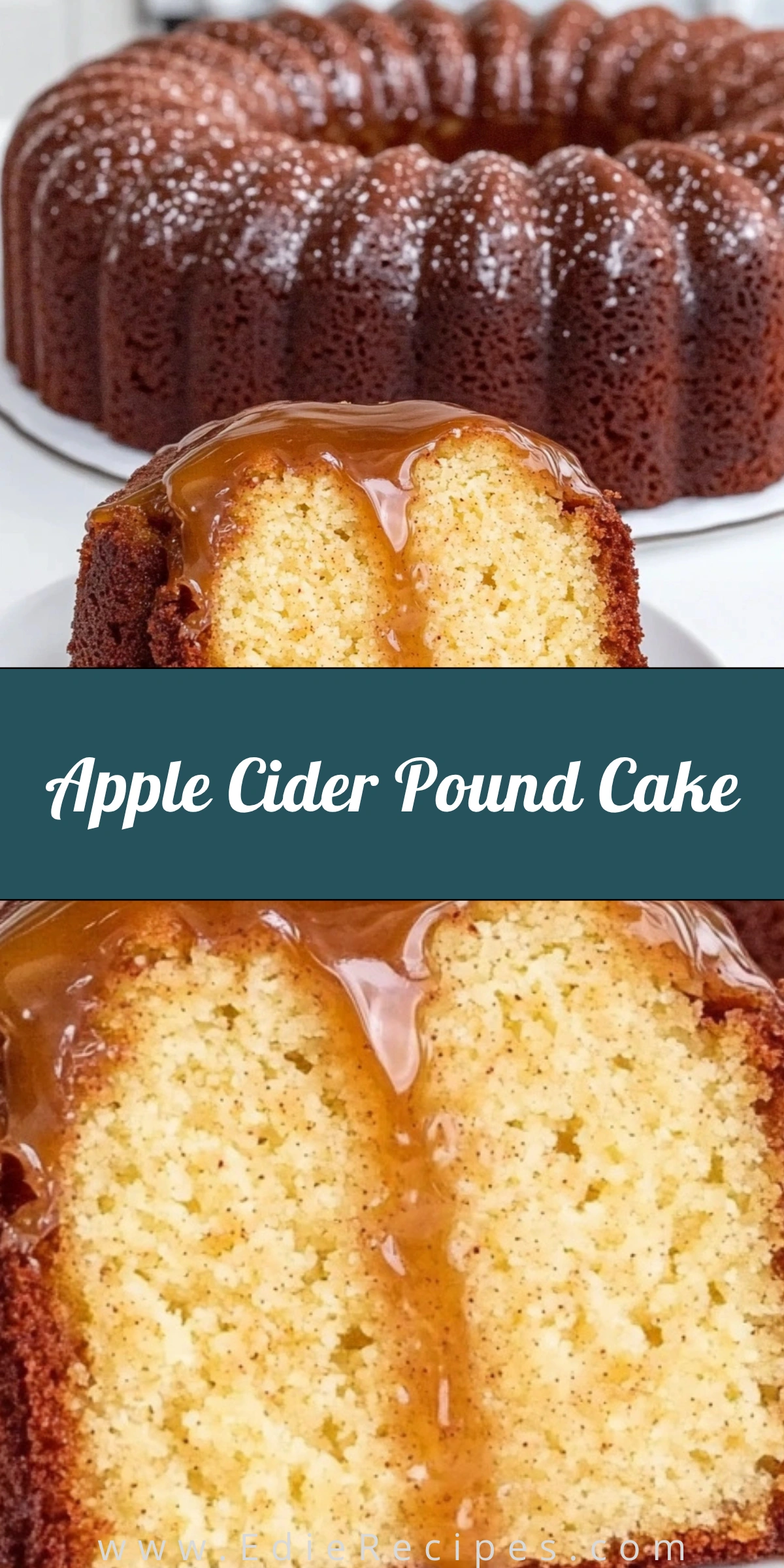 Apple Cider Pound Cake