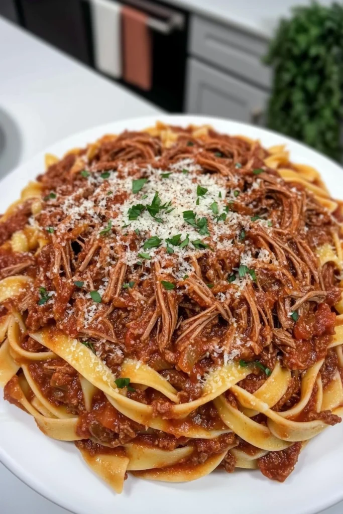 Beef Ragu Pasta