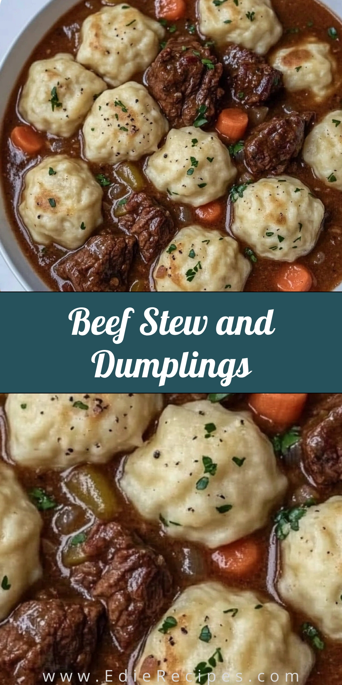 Beef Stew and Dumplings