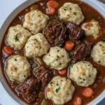 Beef Stew and Dumplings
