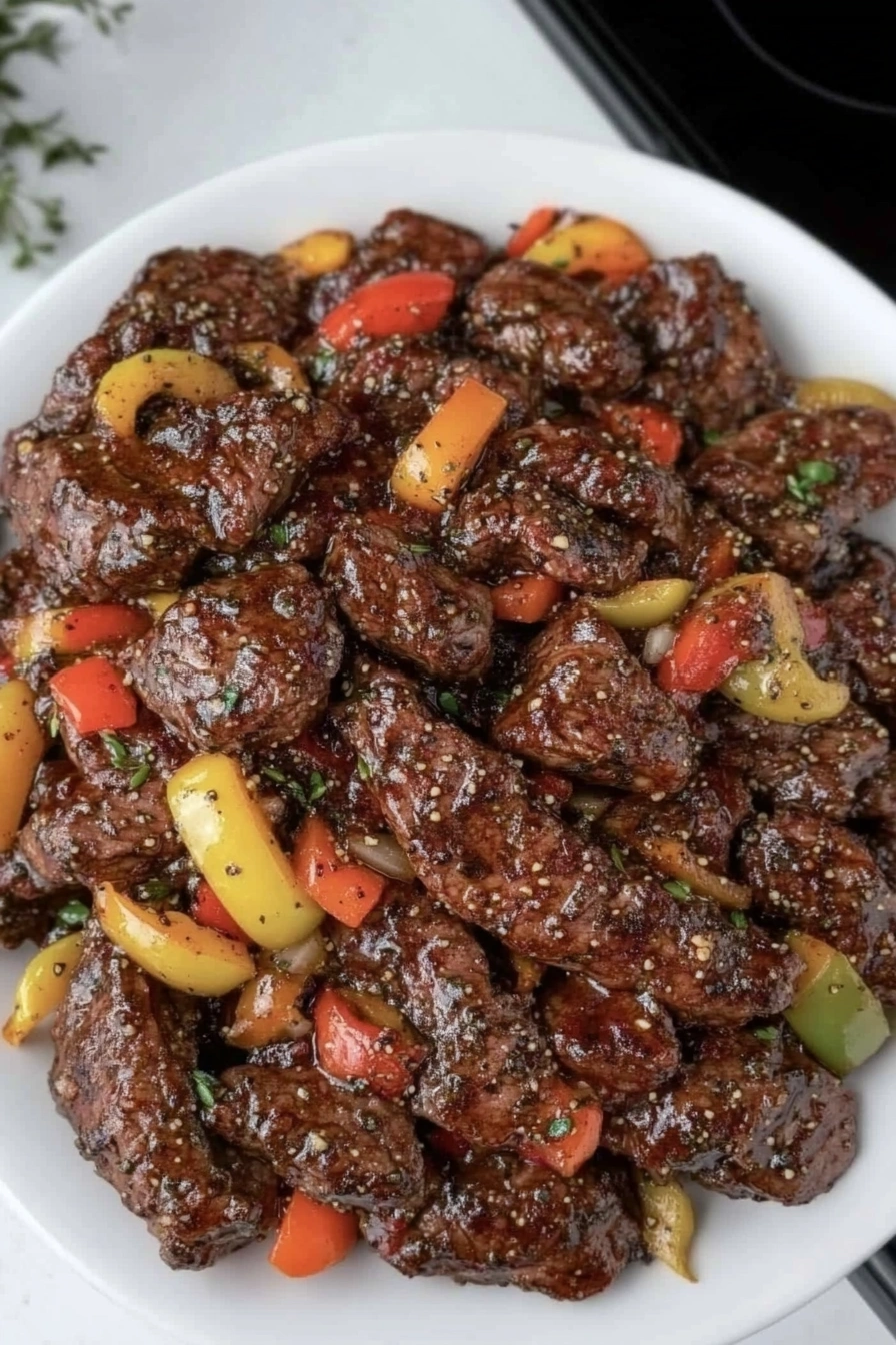 Caribbean Pepper Steak