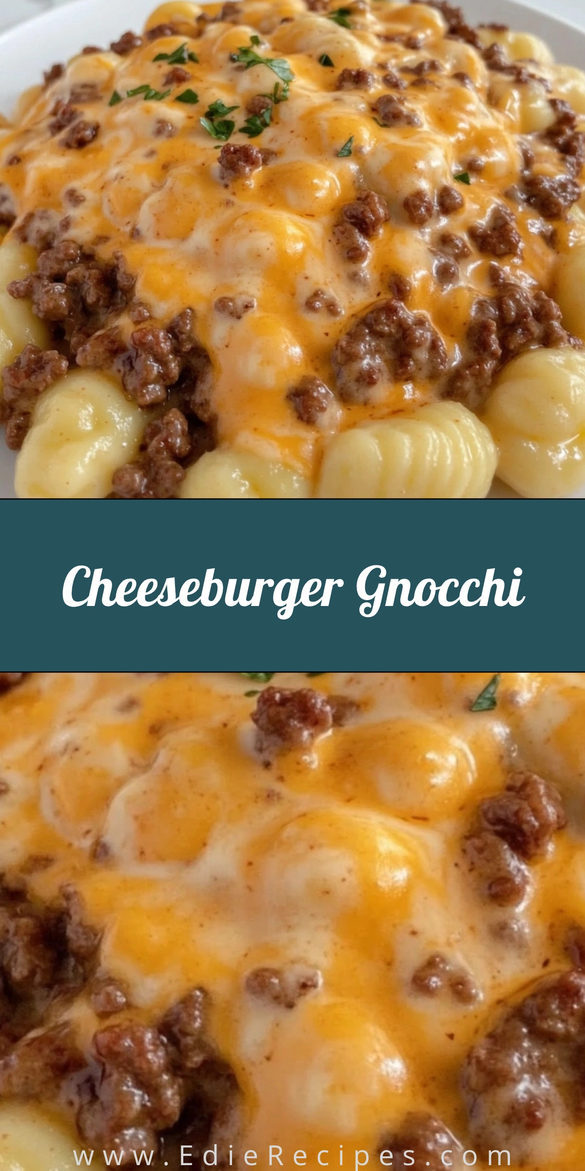 Cheeseburger Gnocchi
