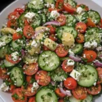 Cucumber Feta Salad