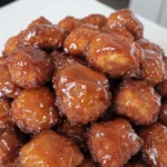 Glazed Apple Cider Fritter Bites