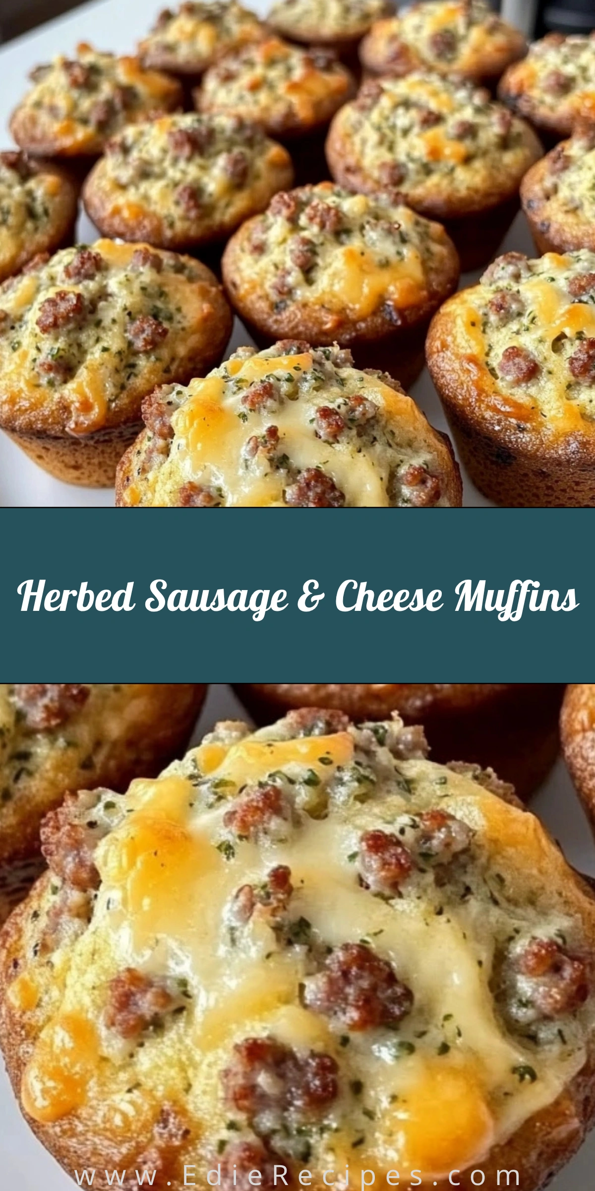 Herbed Sausage & Cheese Muffins