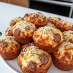 Italian Sausage Pizza Muffins