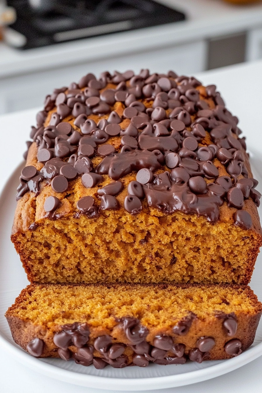 Pumpkin Chocolate Chip Bread