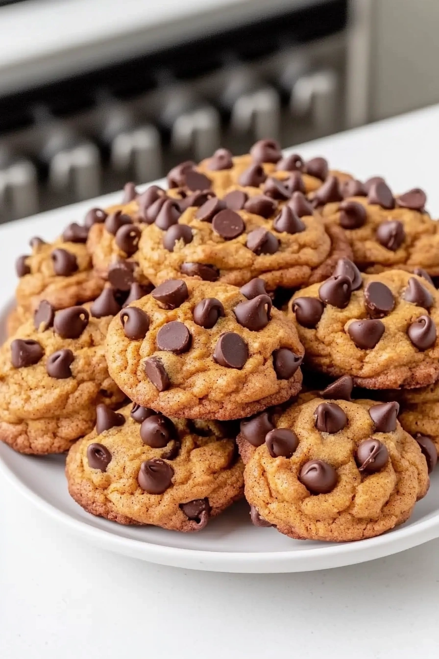 Pumpkin Chocolate Chip Cookies