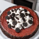 Red Velvet Oreo Cheesecake
