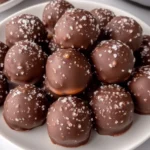 Salted Caramel Fudge Truffles