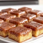 Soft Baked Maple Donut Bars