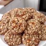 Caramel Apple Oatmeal Cookies