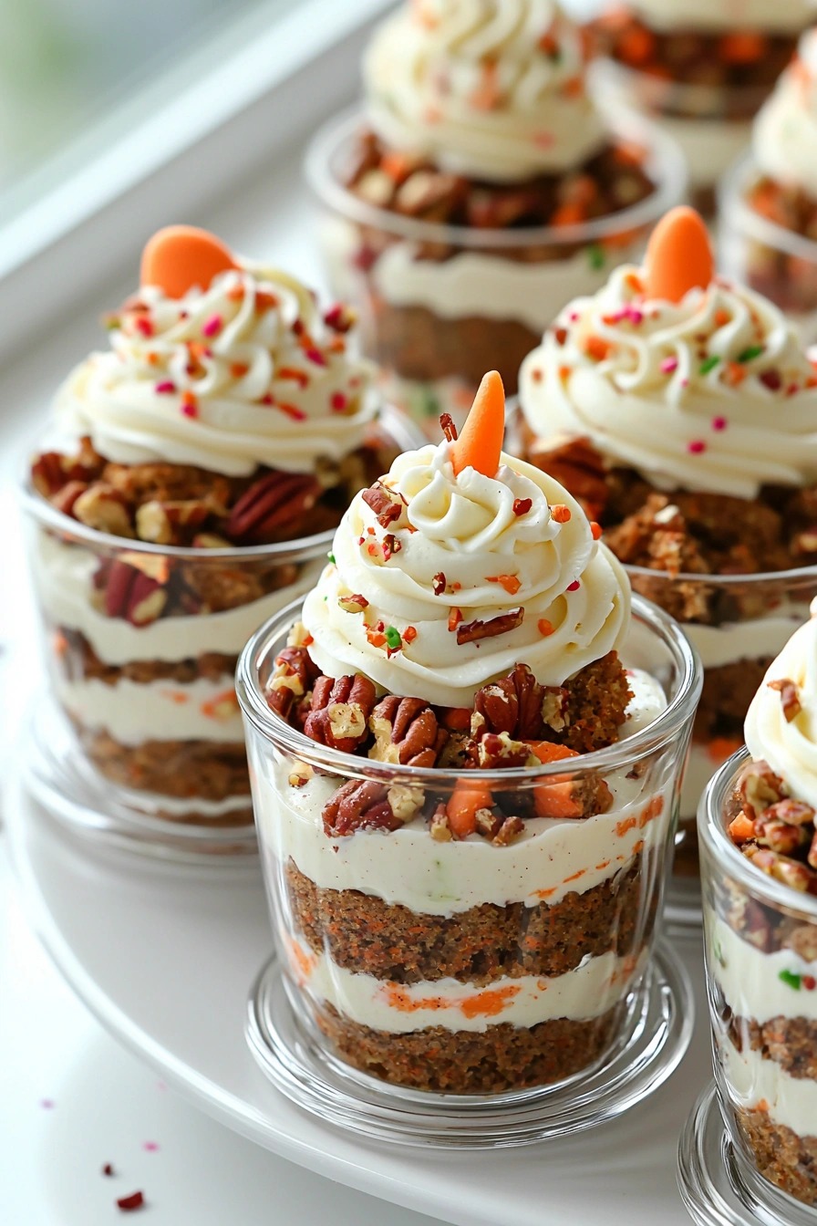 Carrot Cake Parfaits