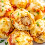 Chicken Parmesan Stuffed Rolls