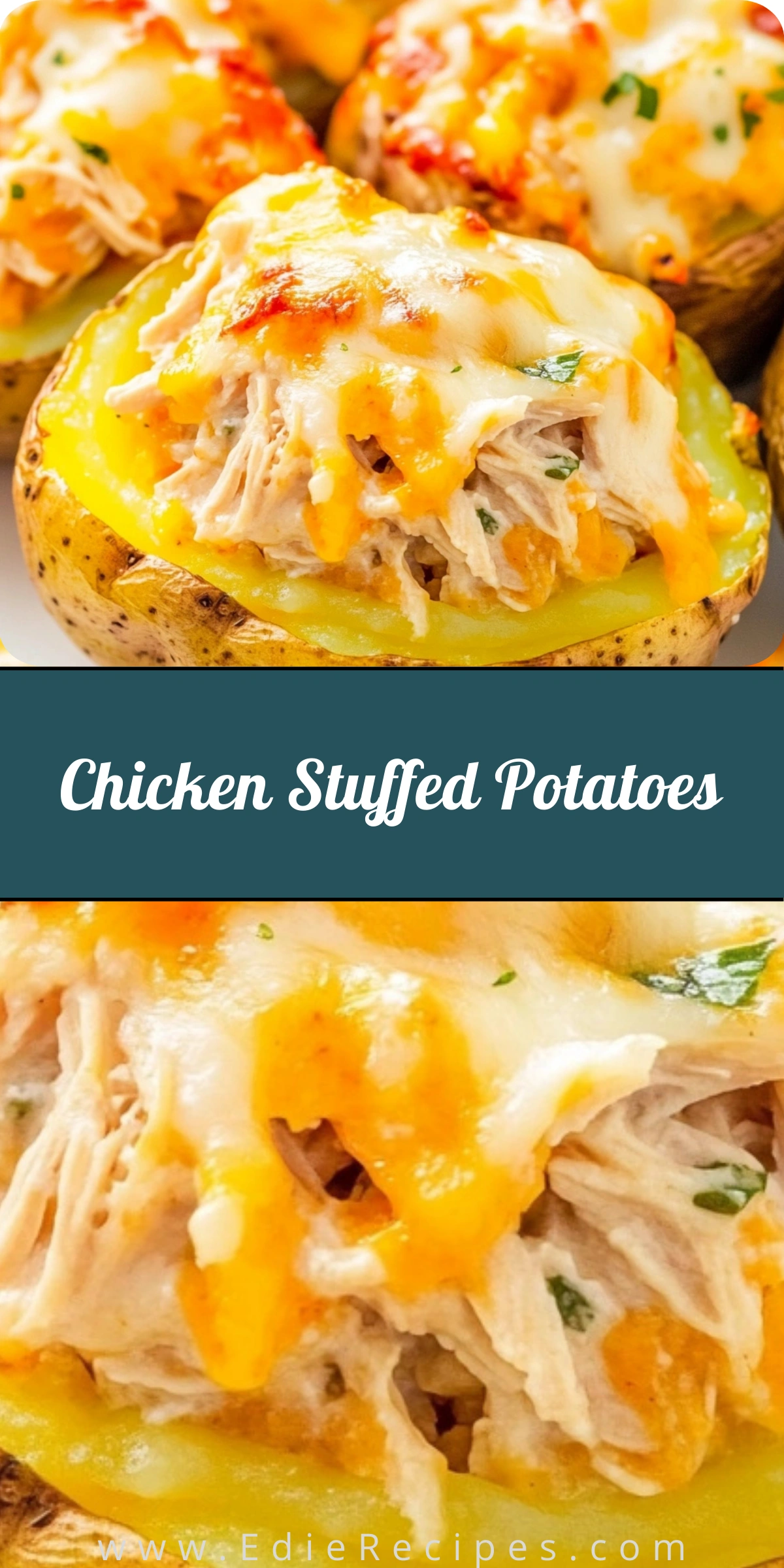 Chicken Stuffed Potatoes