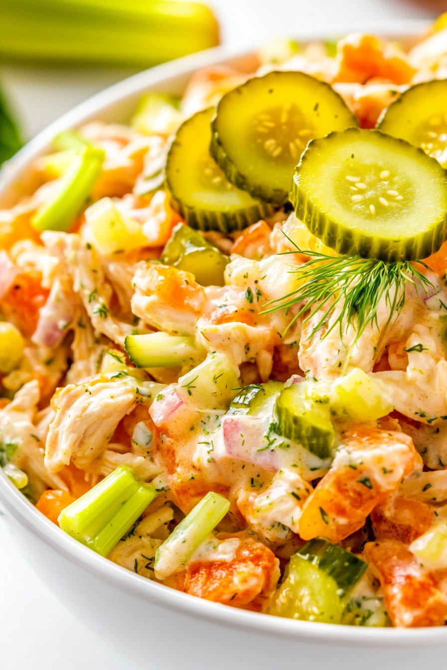Dill Pickle Chicken Salad