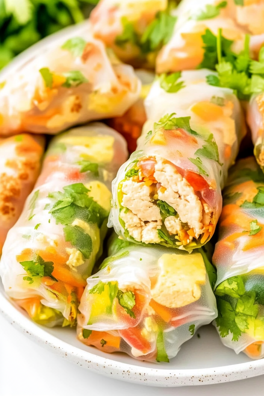 Fresh Summer Spring Rolls