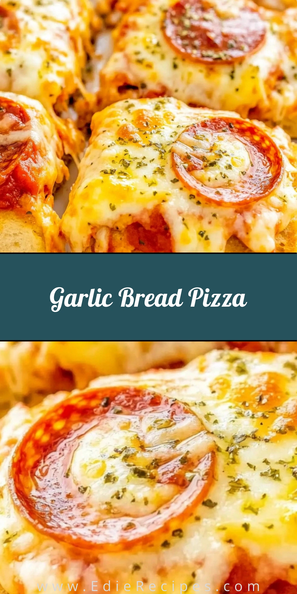 Garlic Bread Pizza