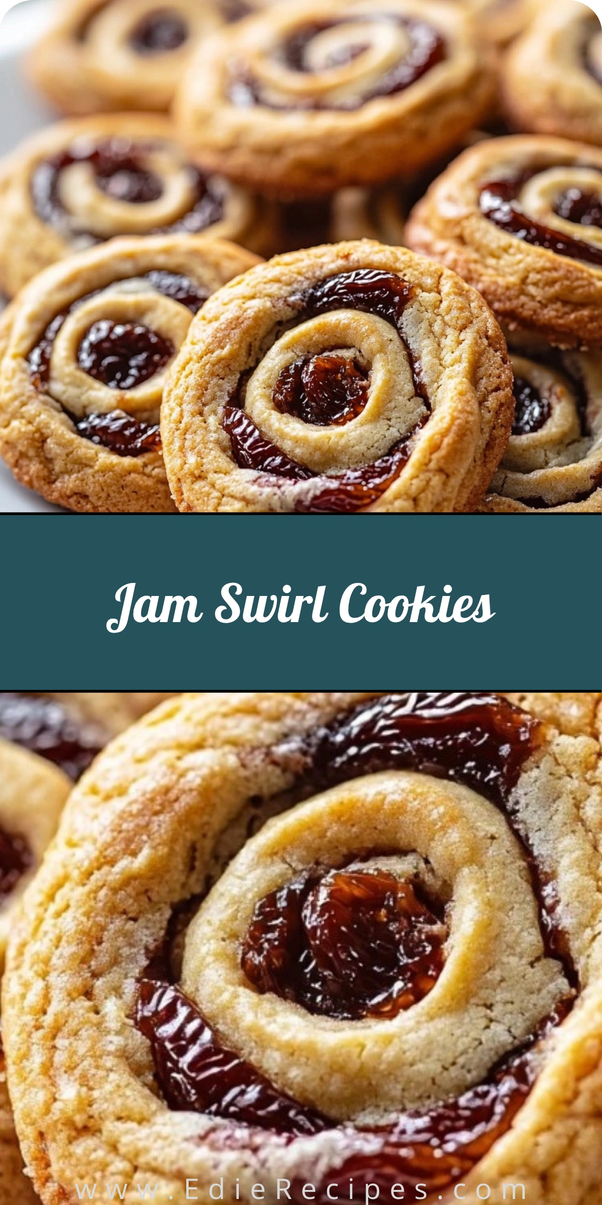 Jam Swirl Cookies