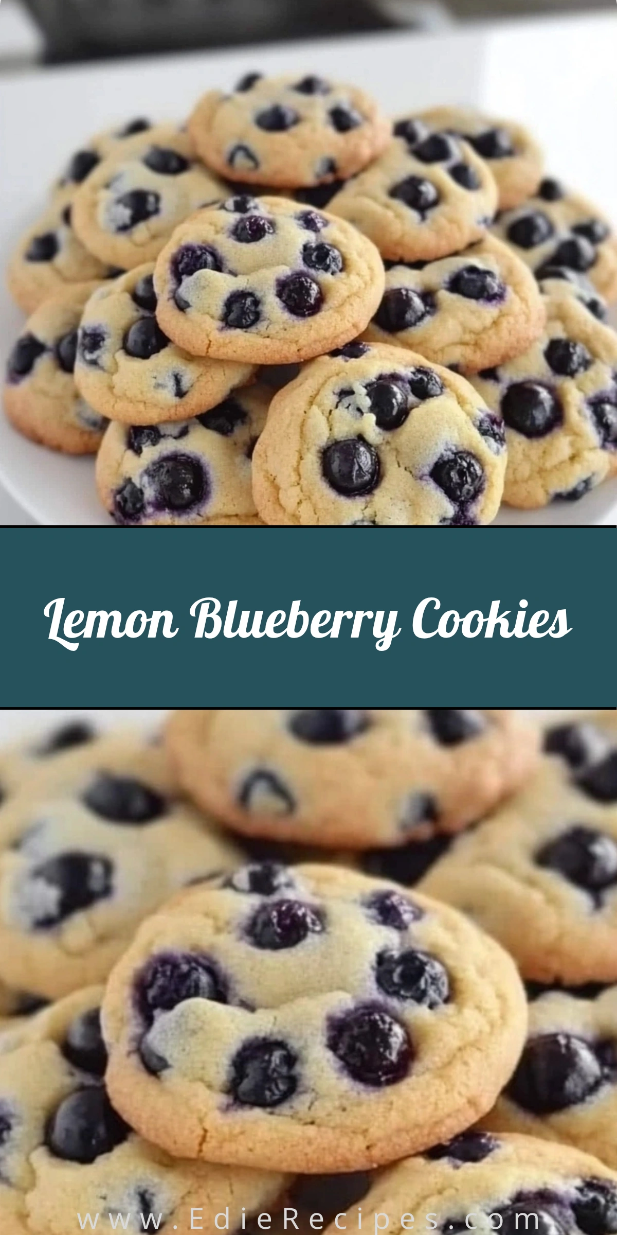 Lemon Blueberry Cookies