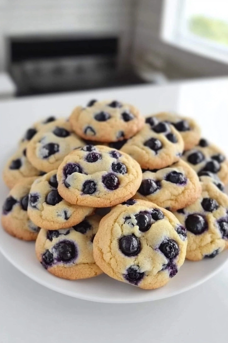 Lemon Blueberry Cookies