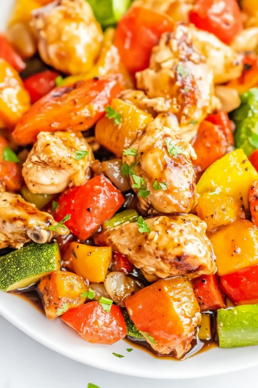 One Pan Balsamic Chicken