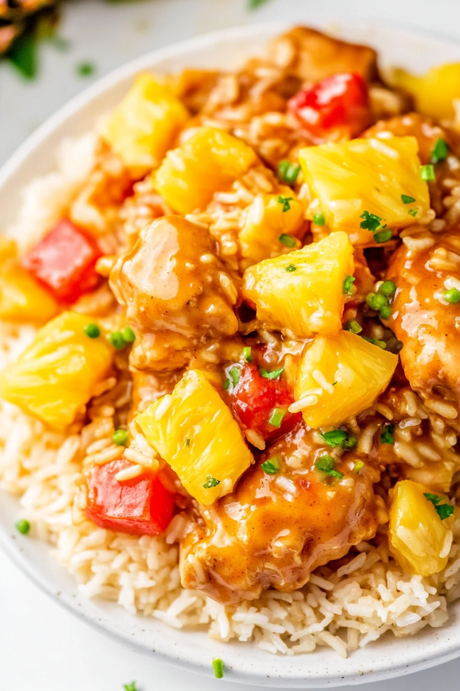 Pineapple Chicken and Rice