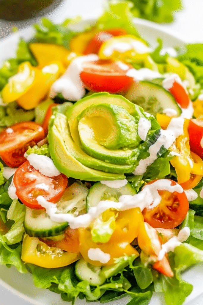 Spring Salad with Avocado