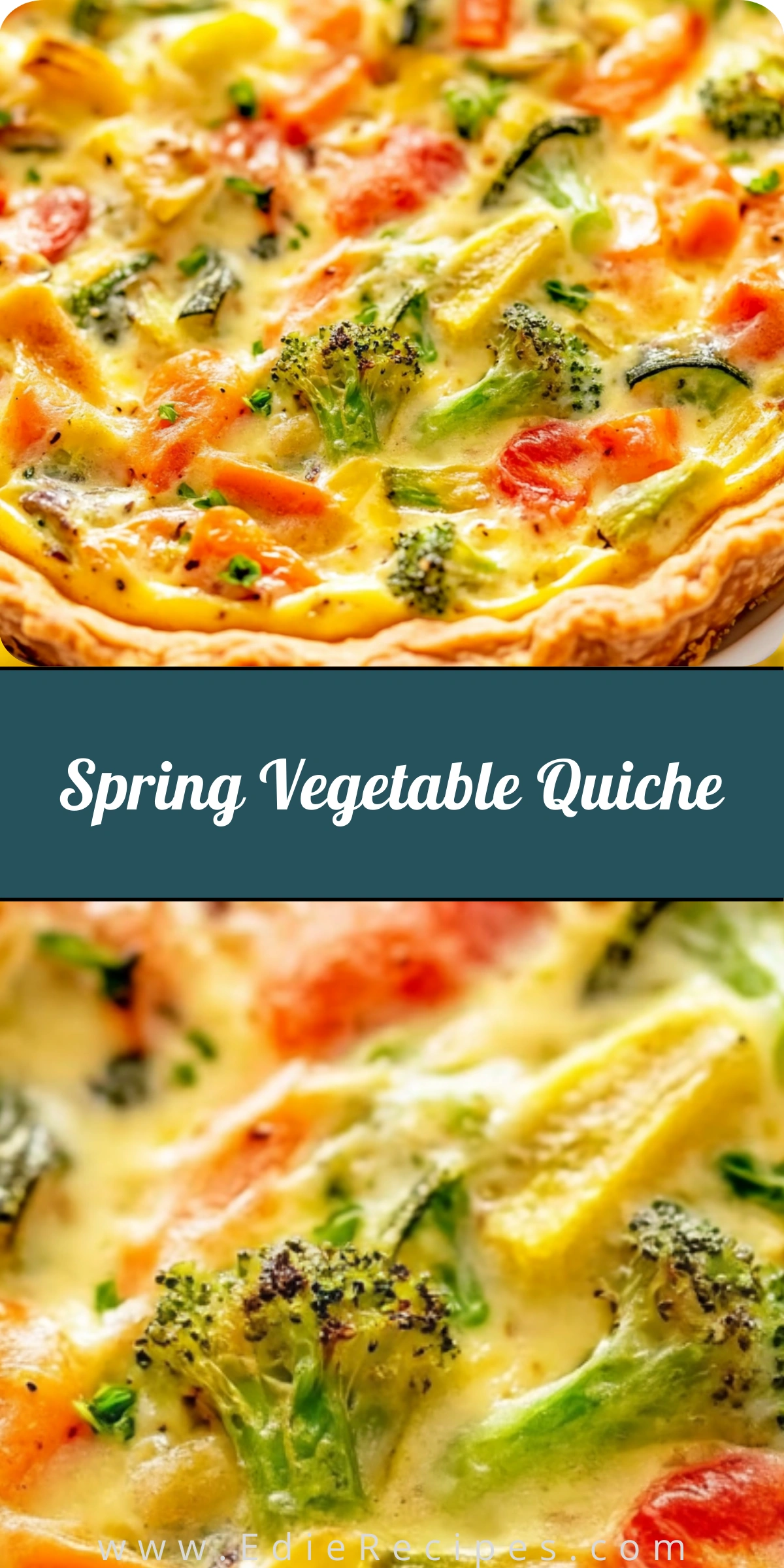 Spring Vegetable Quiche