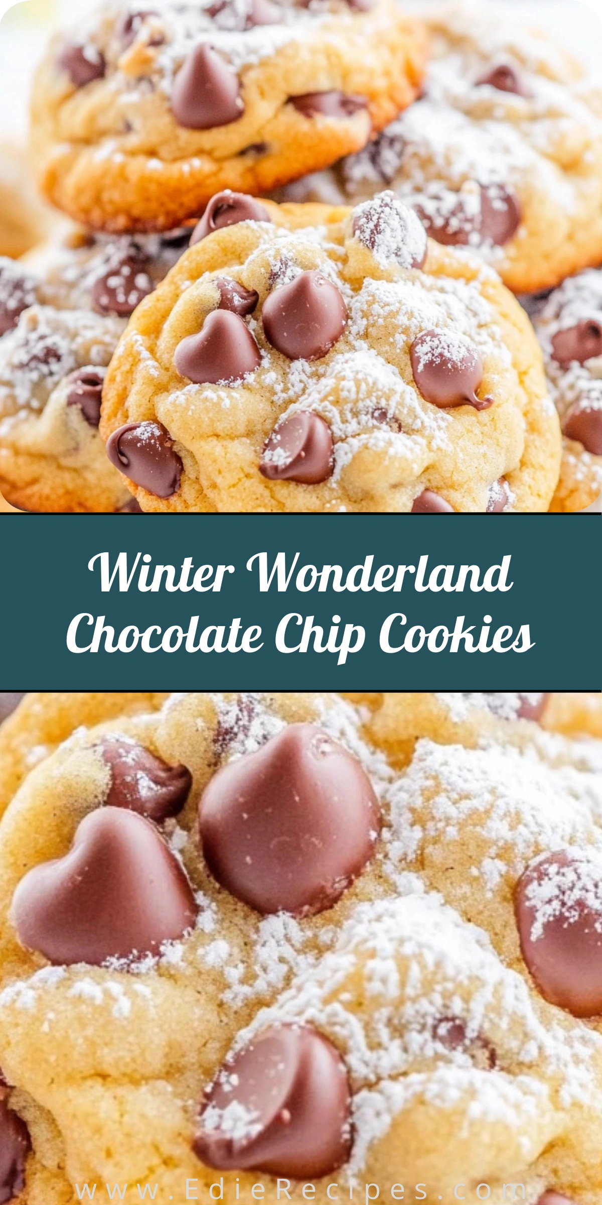 Winter Wonderland Chocolate Chip Cookies