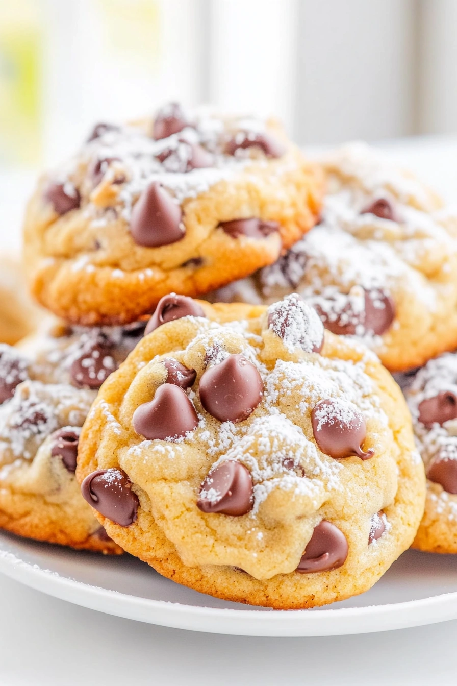 Winter Wonderland Chocolate Chip Cookies