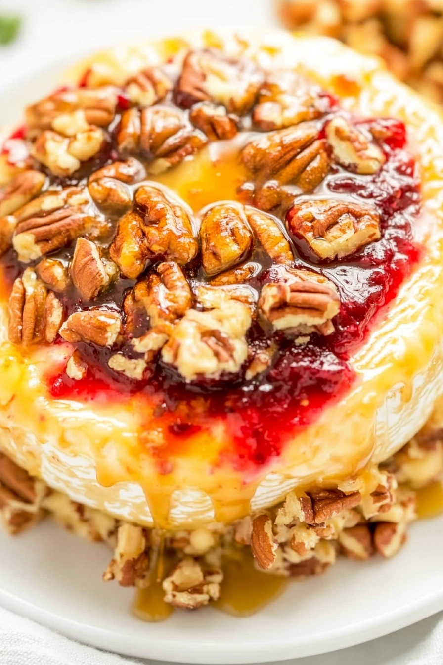 Cranberry Pecan Baked Brie