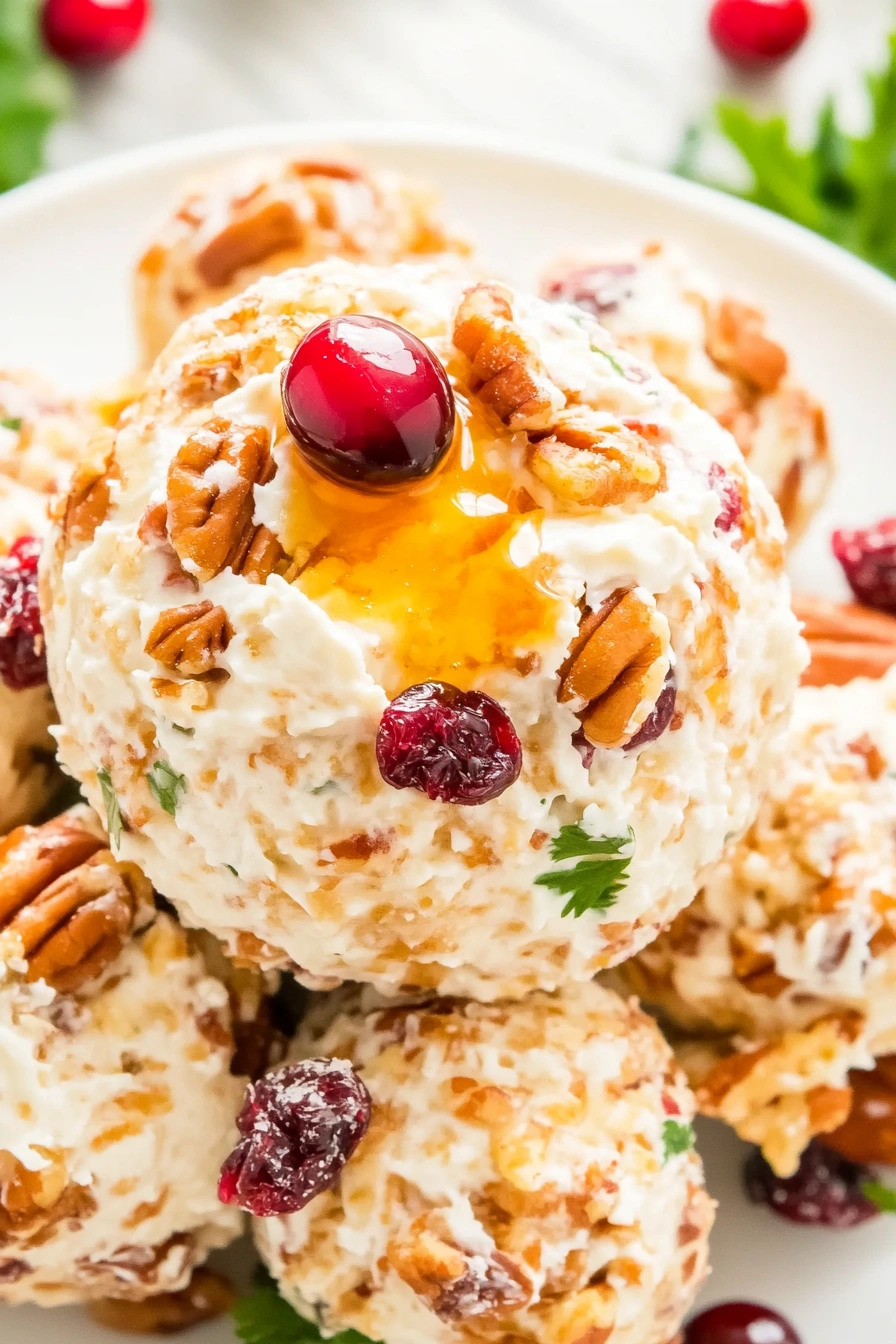 Cranberry Pecan Cream Cheese Ball