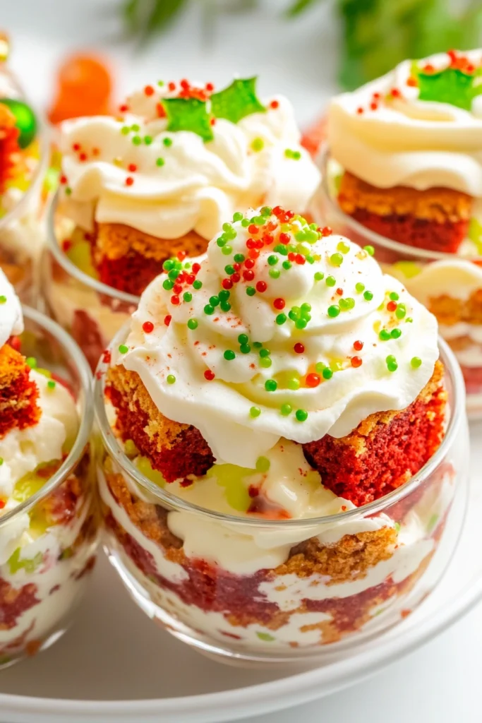 Mini Christmas Trifles