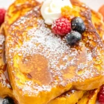 Pumpkin French Toast Breakfast