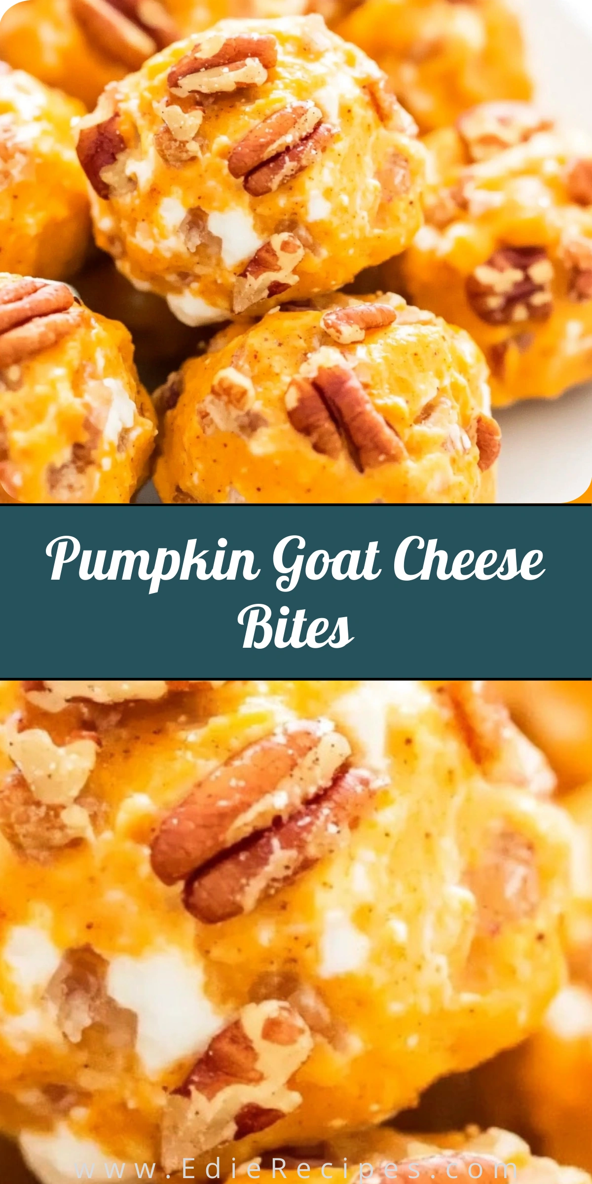 Pumpkin Goat Cheese Bites
