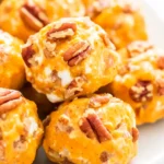 Pumpkin Goat Cheese Bites