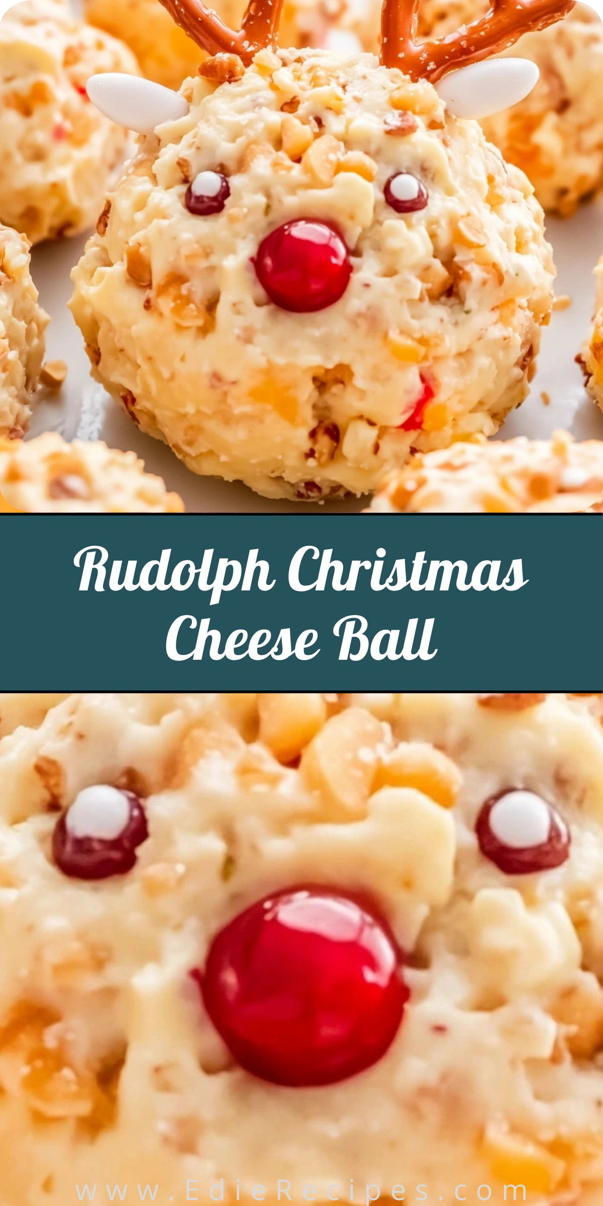 Rudolph Christmas Cheese Ball