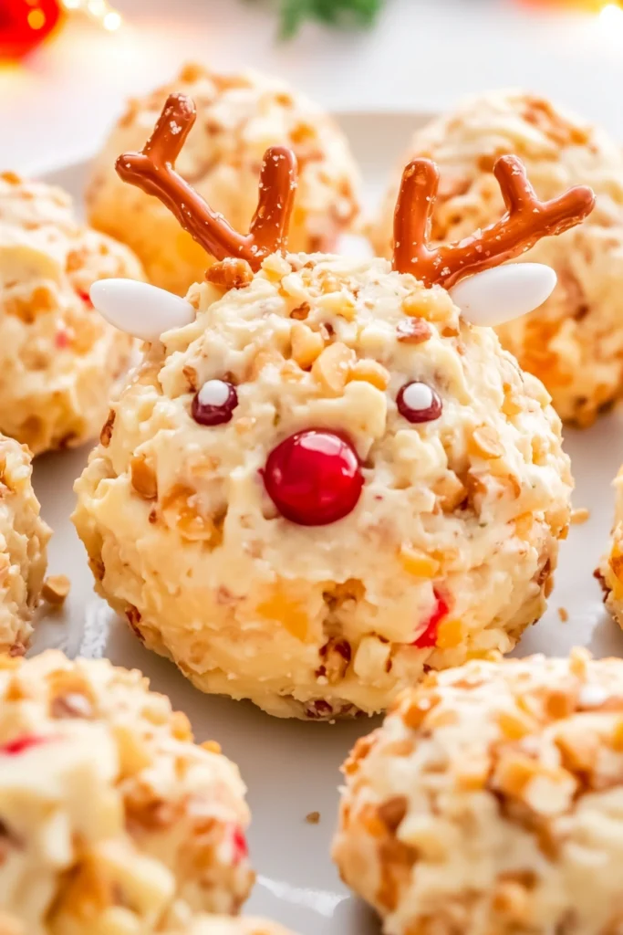Rudolph Christmas Cheese Ball