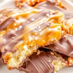 Salted Caramel Pretzel Bark