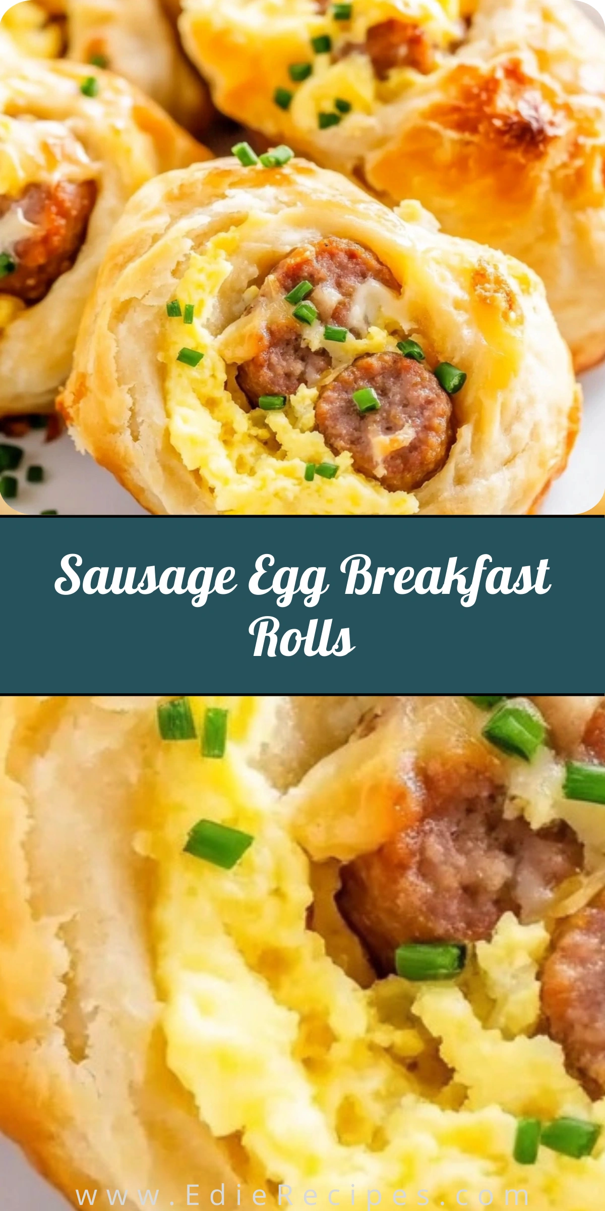 Sausage Egg Breakfast Rolls