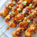 Bang Bang Chicken Skewers